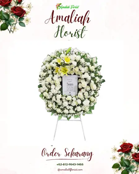 Krans Bunga Duka Kudikan